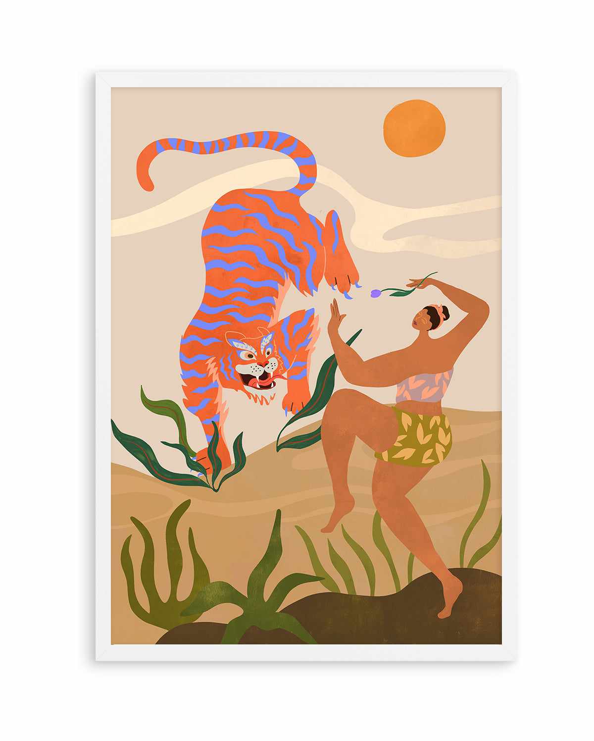 Dance With Me by Arty Guava | Art Print from Olive et Oriel where you can shop wallpaper and artworks online
