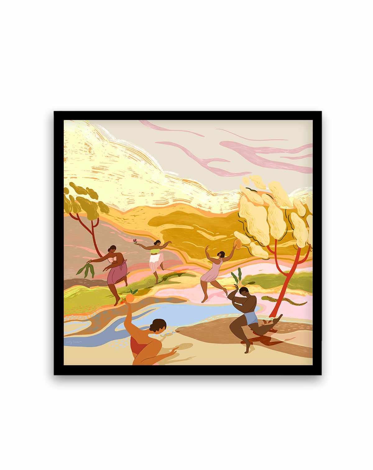 Dancing In Paradise by Arty Guava | Art Print