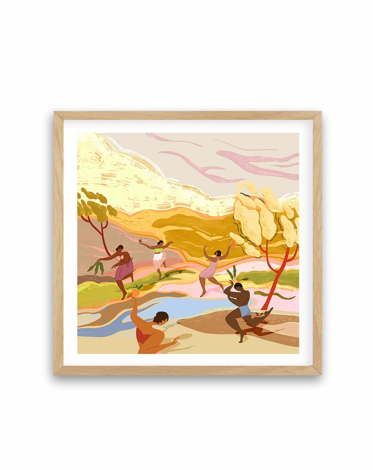 Dancing In Paradise by Arty Guava | Art Print