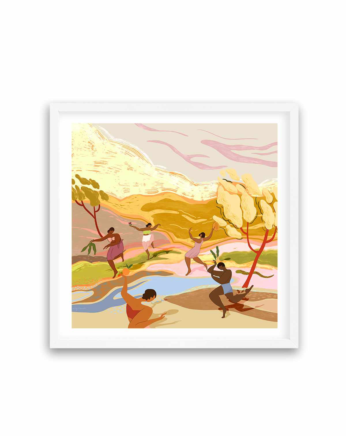 Dancing In Paradise by Arty Guava | Art Print