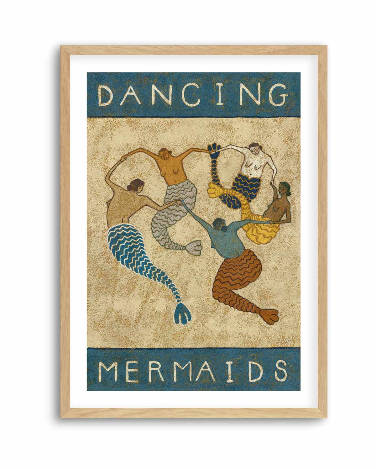 Dancing Mermaids by Julie Celina | Art Print