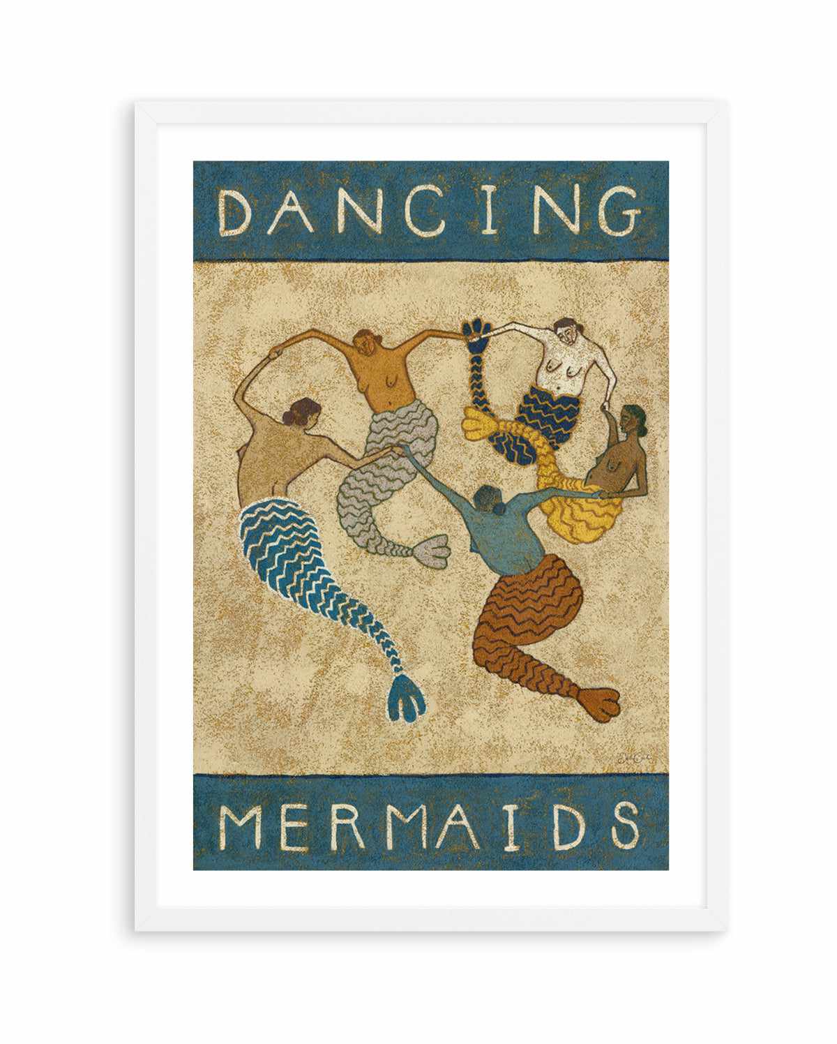 Dancing Mermaids by Julie Celina | Art Print