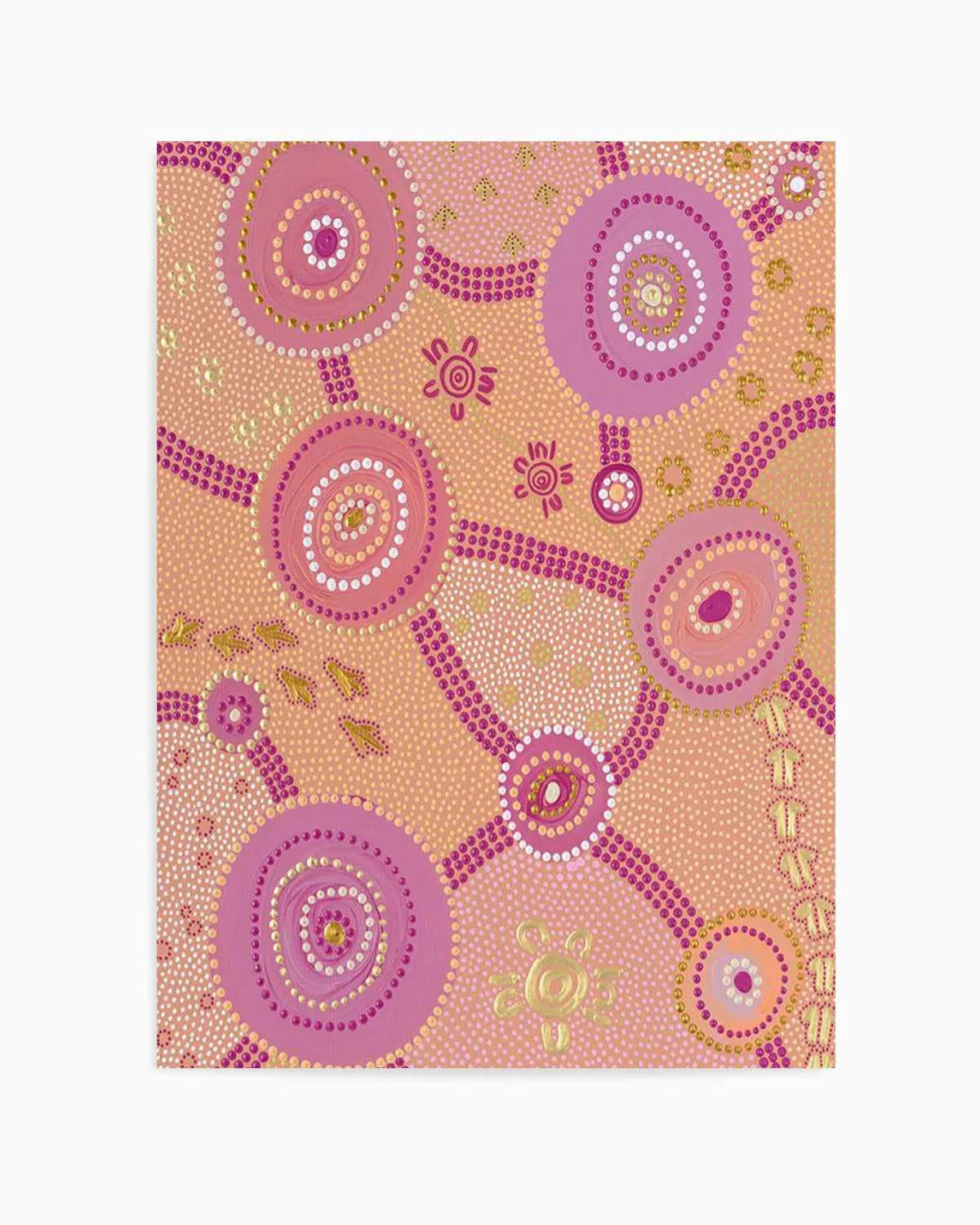 Dancing On Country II By Domica Hill | Art Print from Olive et Oriel where you can shop wallpaper and artworks online