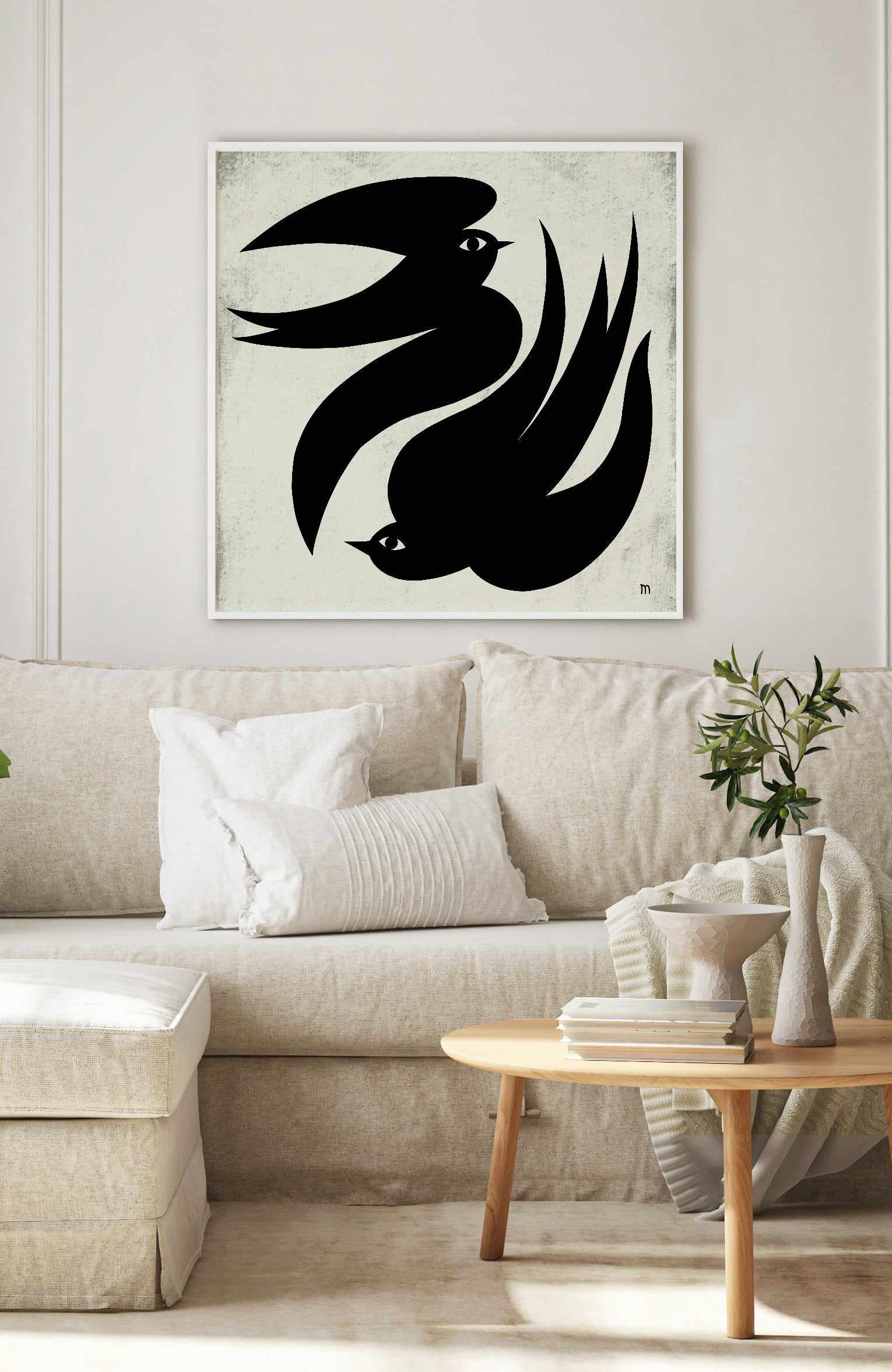 Dancing Swallows by Marco Marella | Art Print