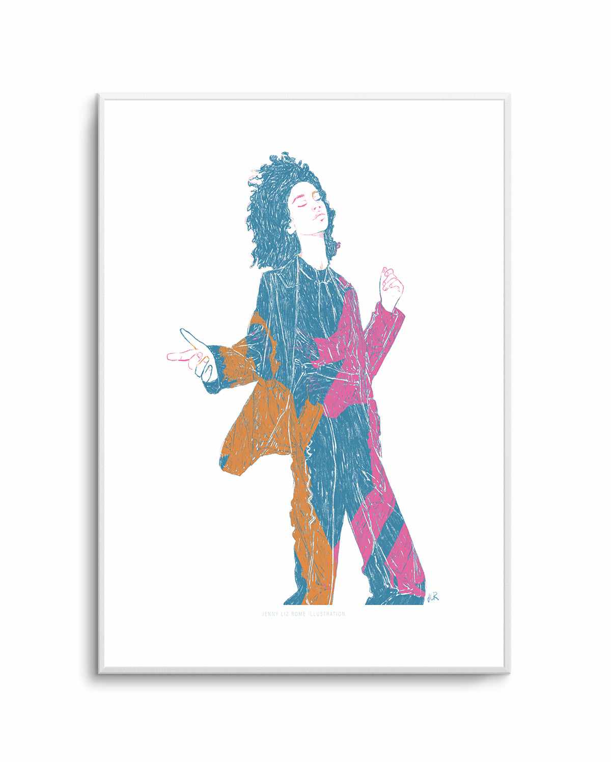 Dancing With Myself by Jenny Liz Rome | Art Print