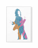 Dancing With Myself by Jenny Liz Rome | Framed Canvas Art Print