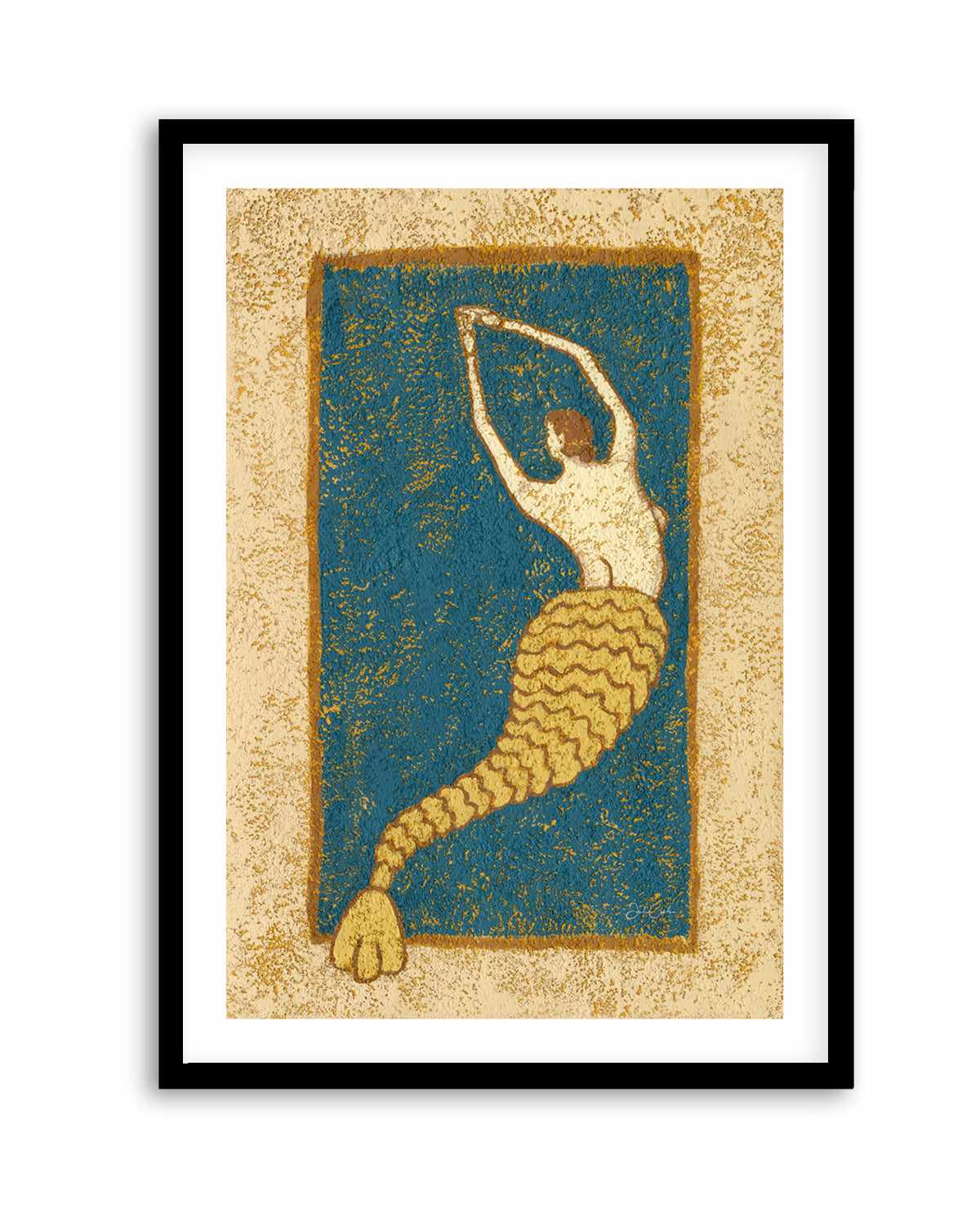 Dancing in the deep by Julie Celina | Art Print