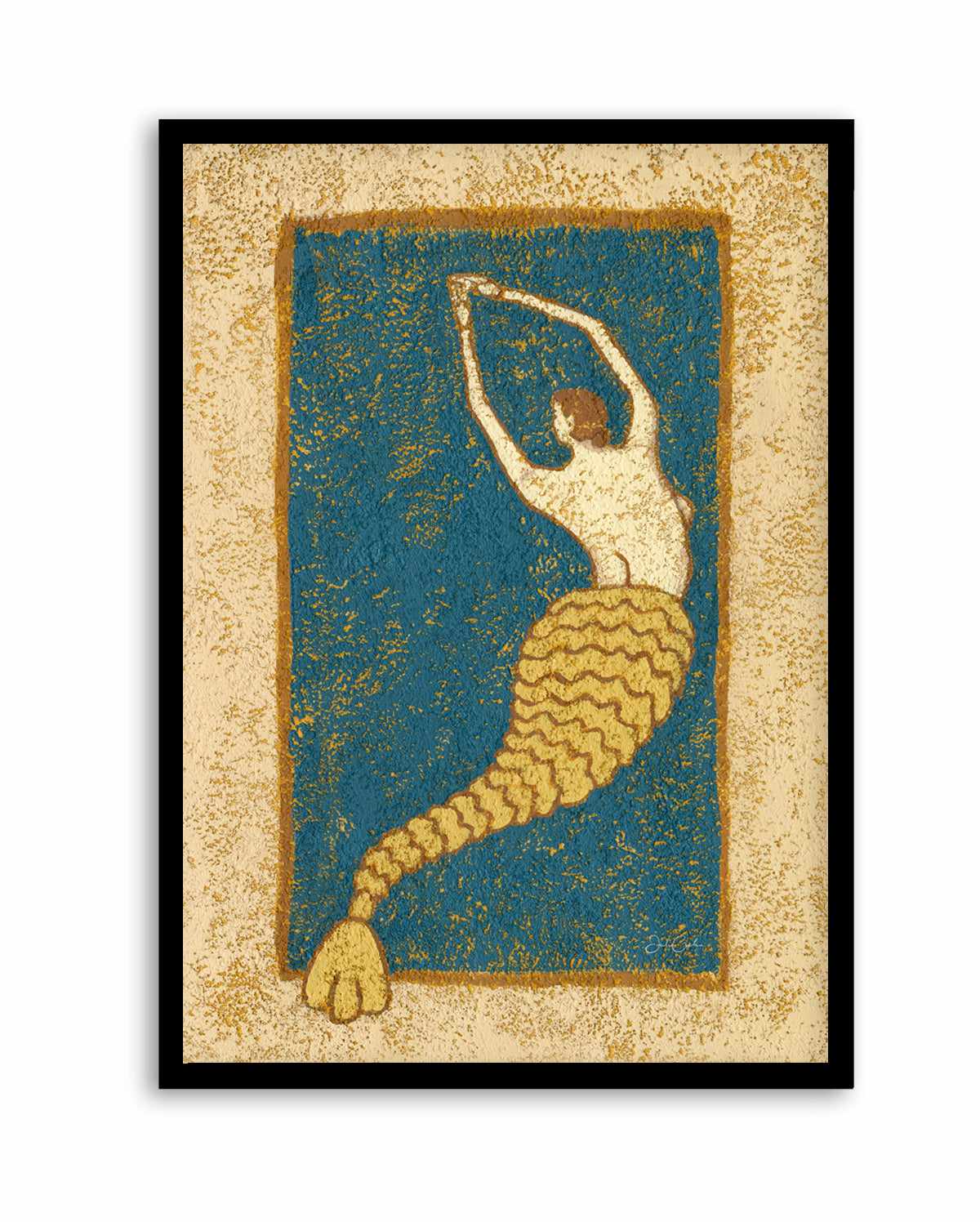 Dancing in the deep by Julie Celina | Art Print