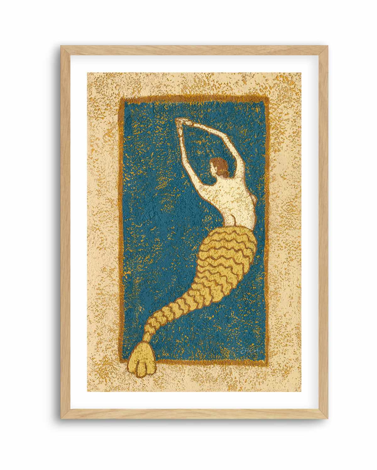 Dancing in the deep by Julie Celina | Art Print