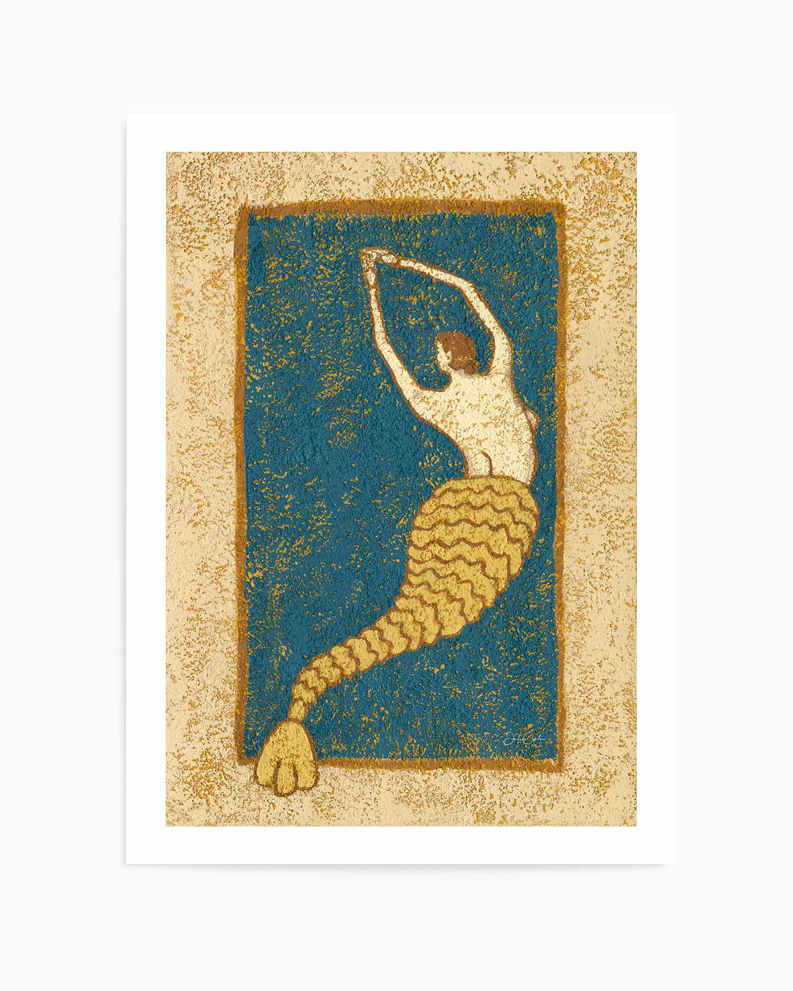 Dancing in the deep by Julie Celina | Art Print