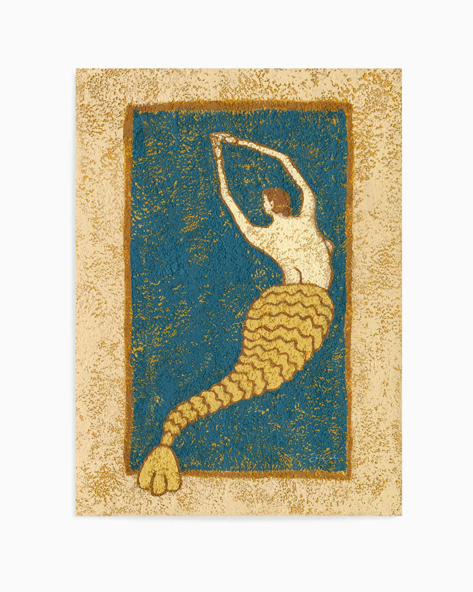 Dancing in the deep by Julie Celina | Art Print