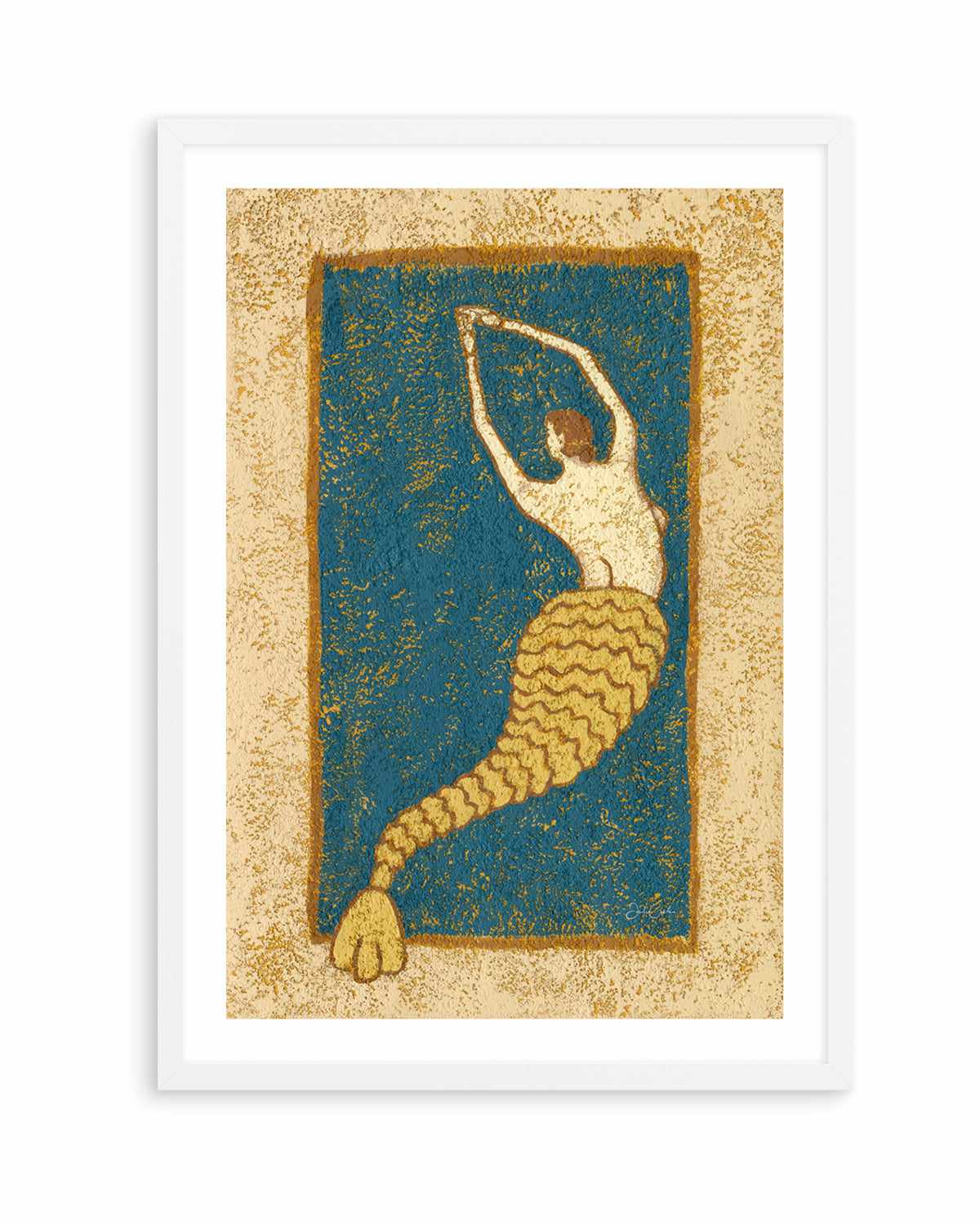 Dancing in the deep by Julie Celina | Art Print