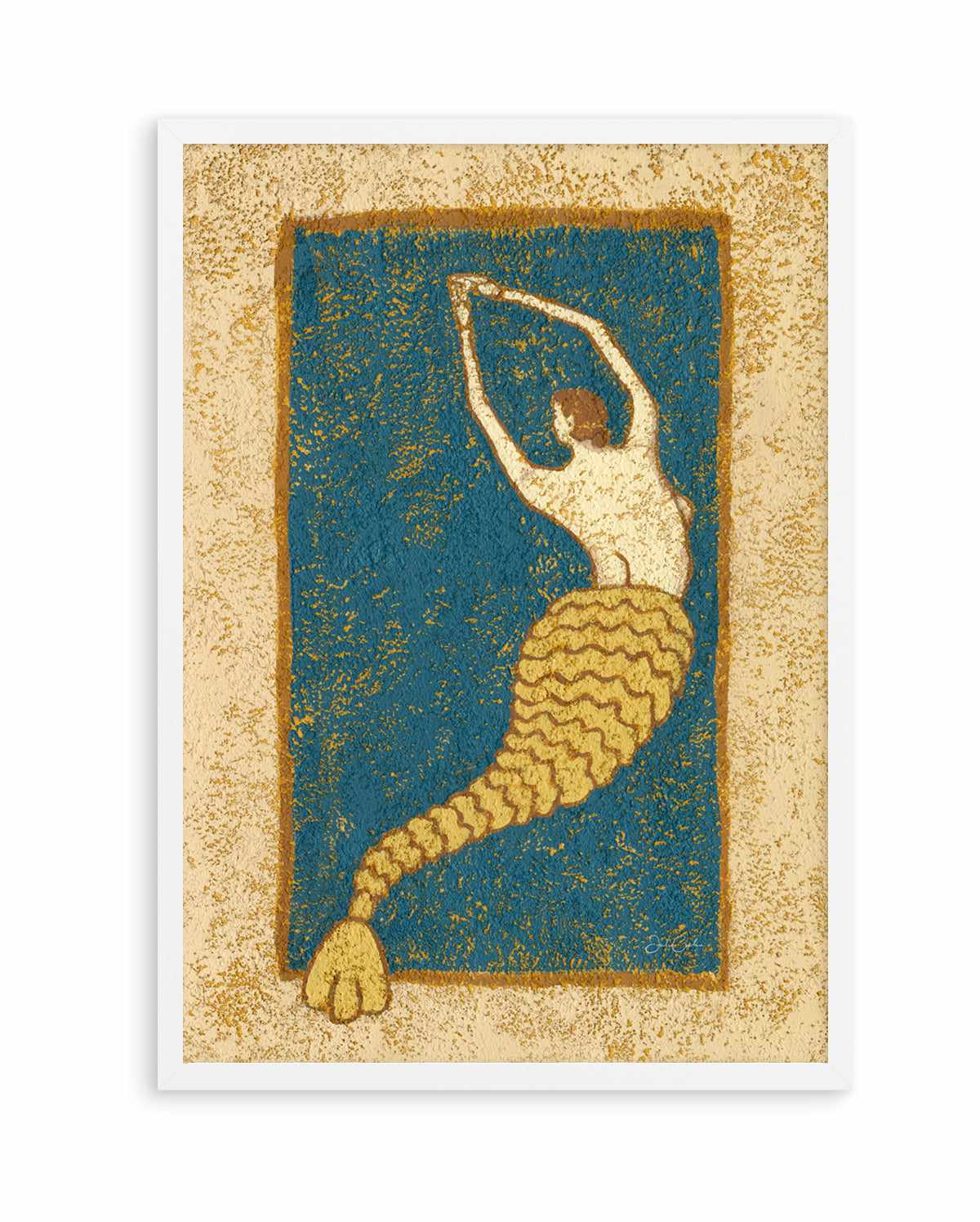 Dancing in the deep by Julie Celina | Art Print