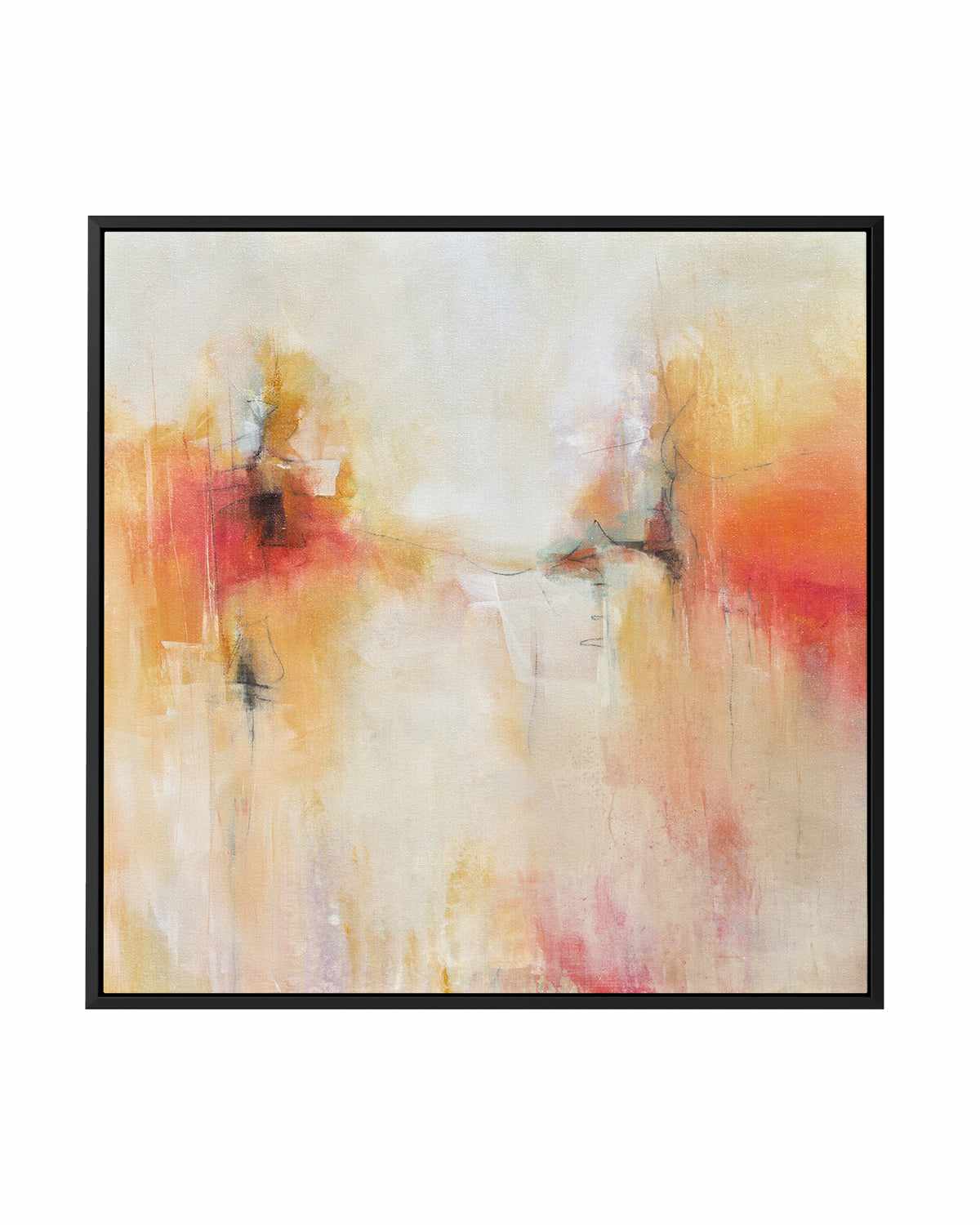 Dancing on the Edge by Karen Hale | Framed Canvas Art Print