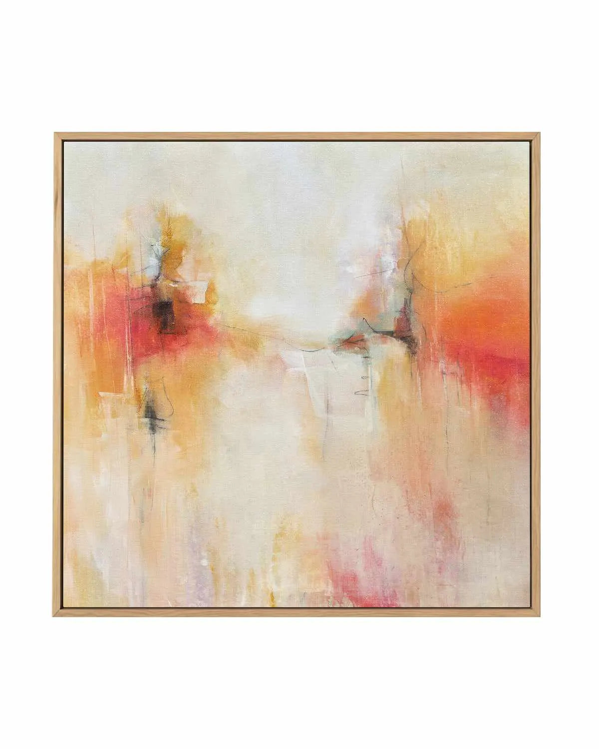 Dancing on the Edge by Karen Hale | Framed Canvas Art Print from Olive et Oriel where you can shop wallpaper and artworks online