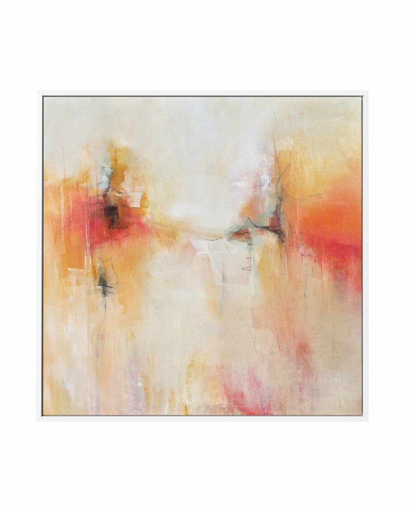 Dancing on the Edge by Karen Hale | Framed Canvas Art Print