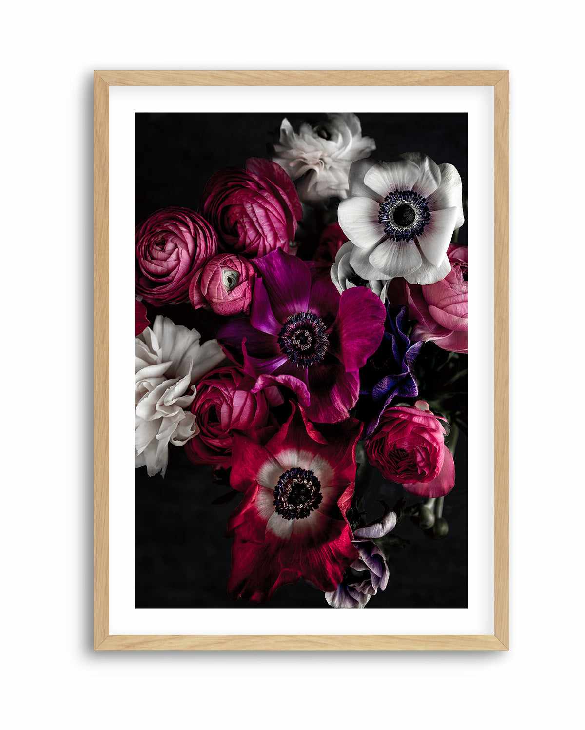 Dark Flowers 1 By Mareiker Bohmer | Art Print from Olive et Oriel where you can shop wallpaper and artworks online