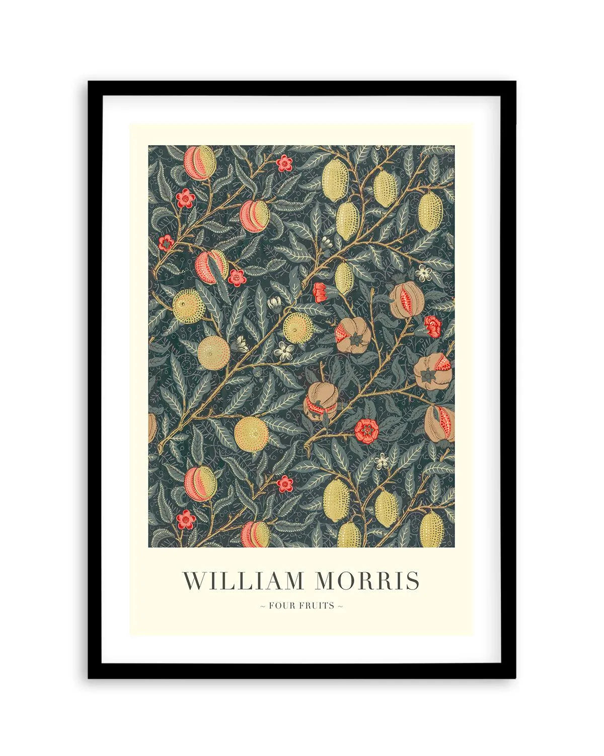 Dark Fruits by William Morris Art Print from Olive et Oriel where you can shop wallpaper and artworks online