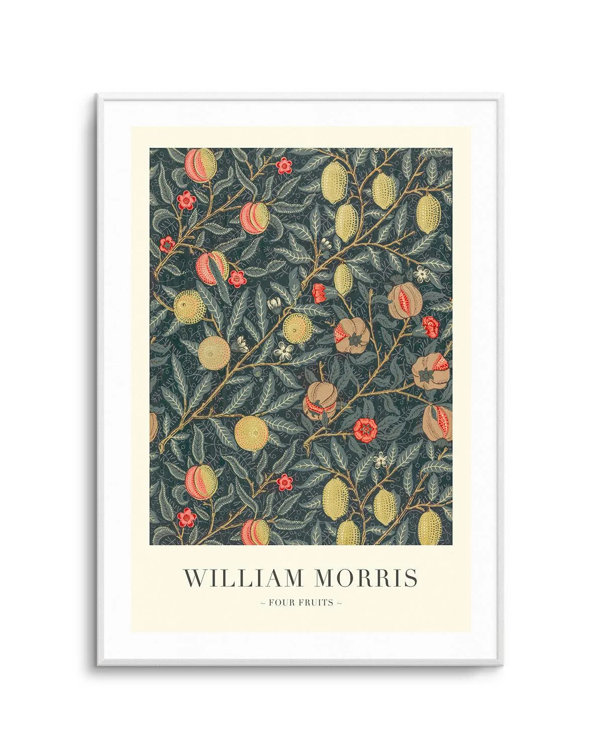 Dark Fruits by William Morris Art Print from Olive et Oriel where you can shop wallpaper and artworks online