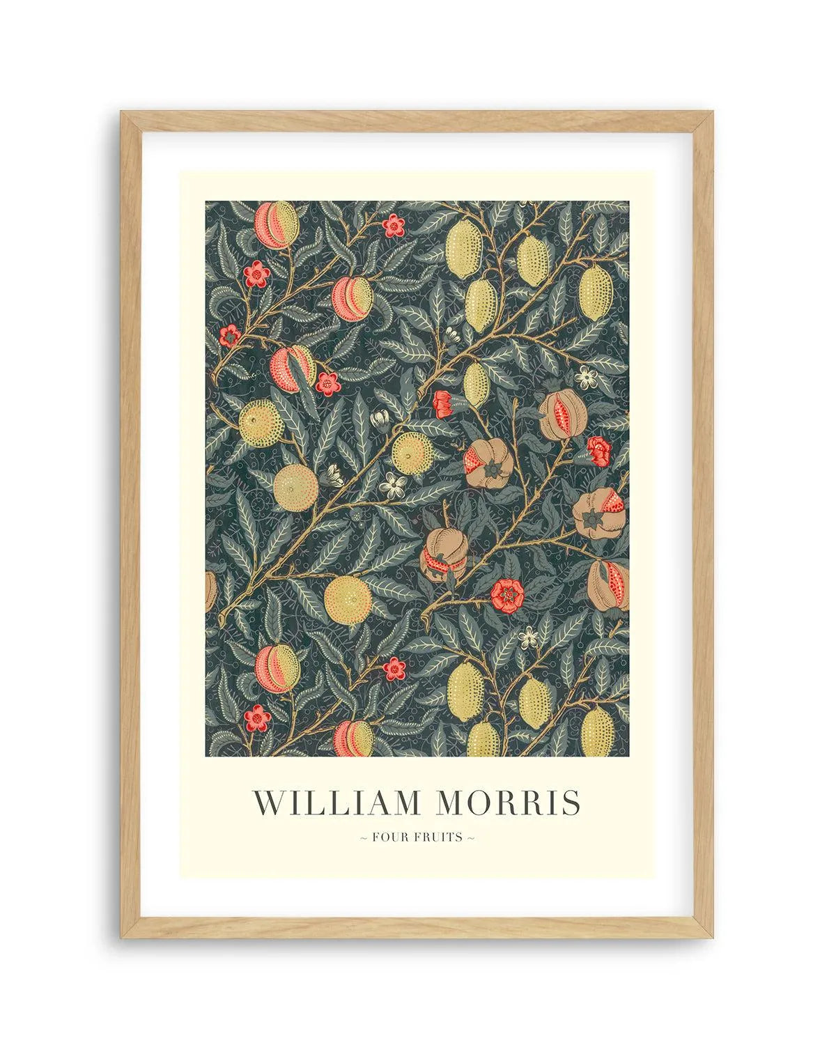 Dark Fruits by William Morris Art Print from Olive et Oriel where you can shop wallpaper and artworks online