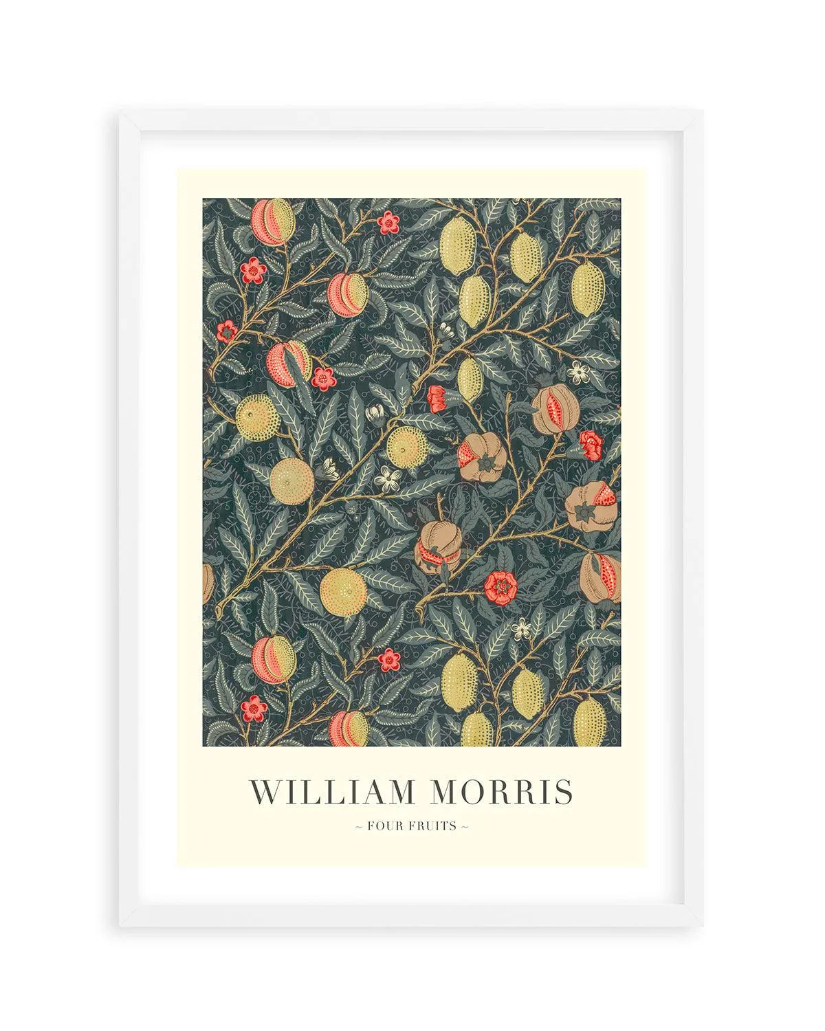 Dark Fruits by William Morris Art Print from Olive et Oriel where you can shop wallpaper and artworks online