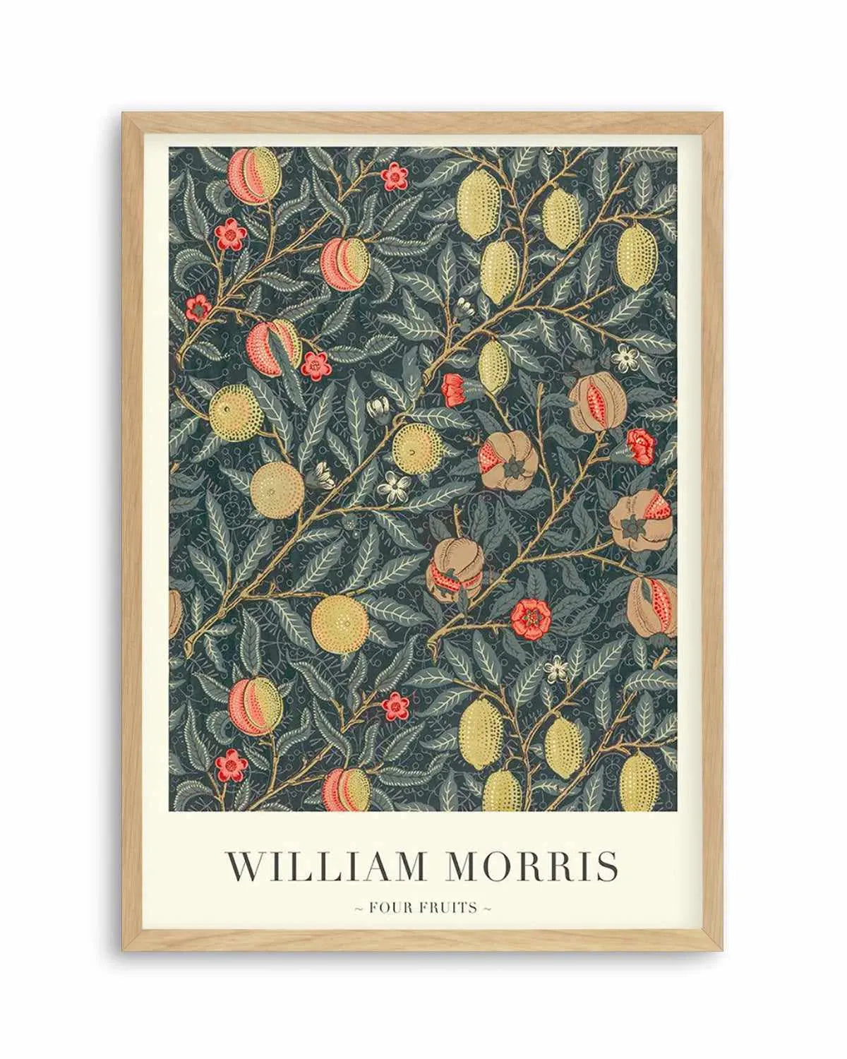 Dark Fruits by William Morris Art Print from Olive et Oriel where you can shop wallpaper and artworks online
