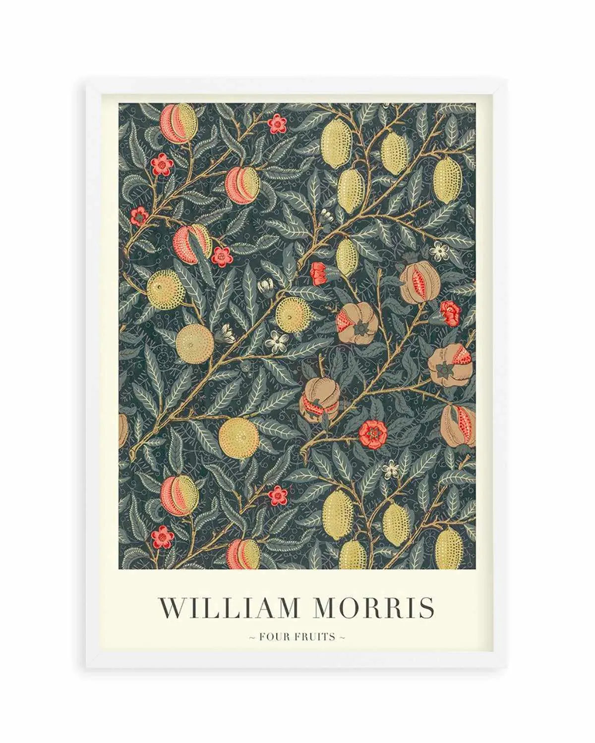 Dark Fruits by William Morris Art Print from Olive et Oriel where you can shop wallpaper and artworks online
