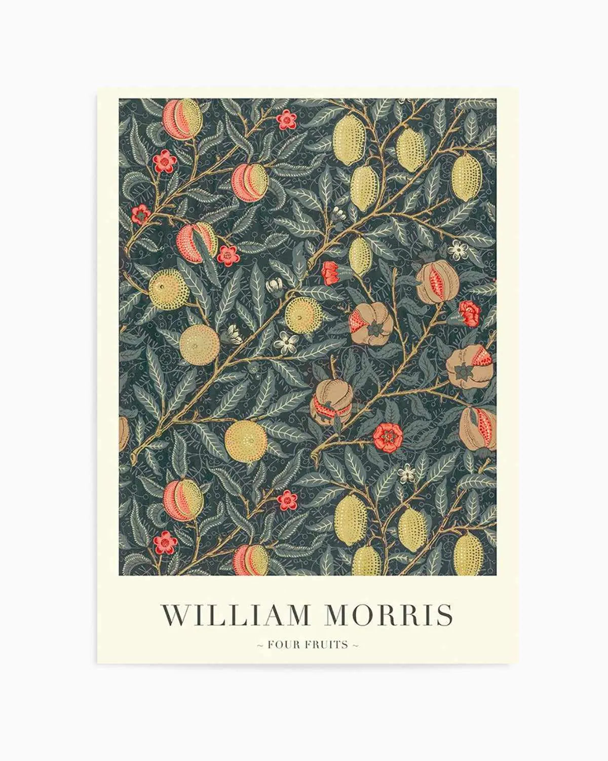 Dark Fruits by William Morris Art Print from Olive et Oriel where you can shop wallpaper and artworks online