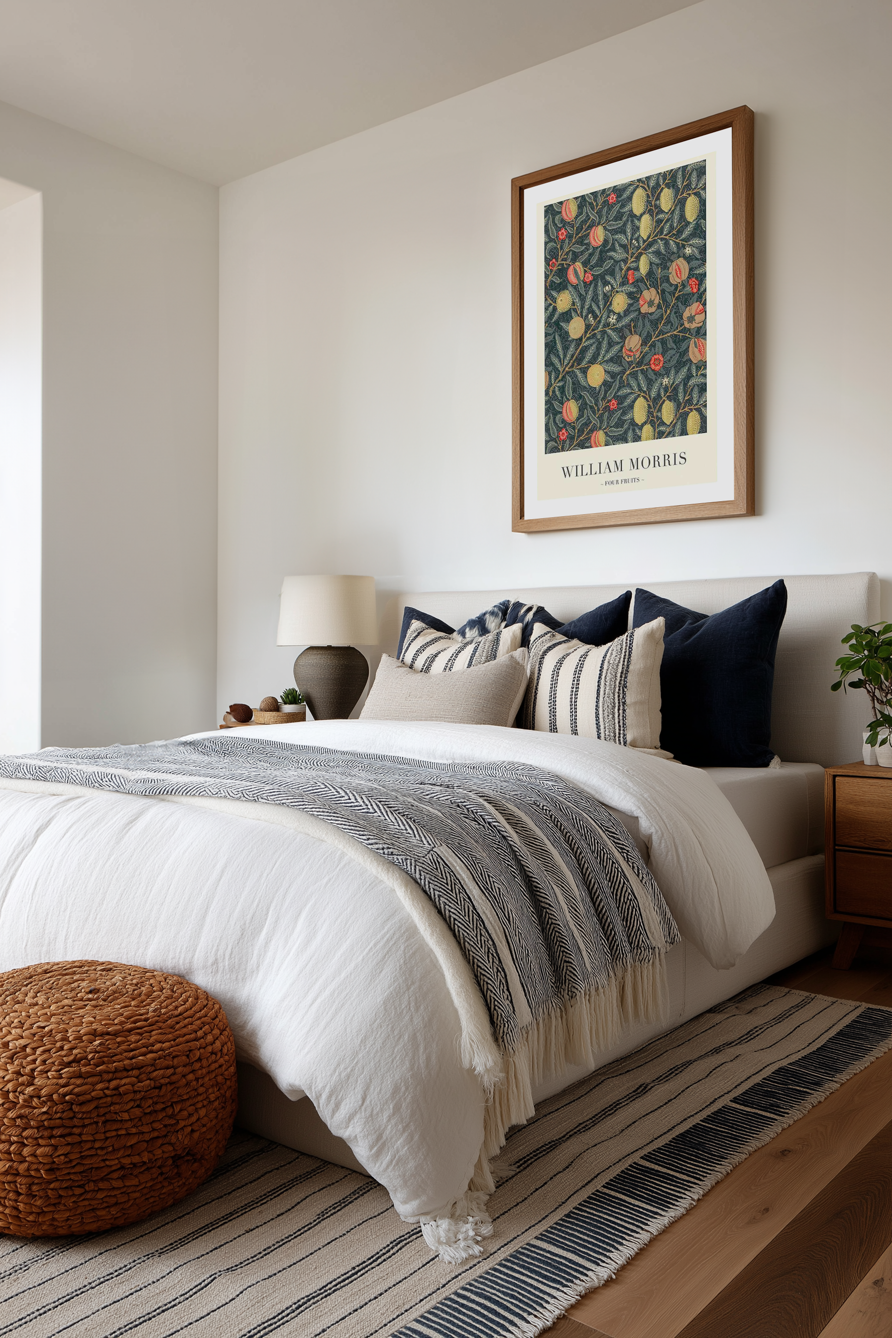 Dark Fruits by William Morris Art Print from Olive et Oriel where you can shop wallpaper and artworks online