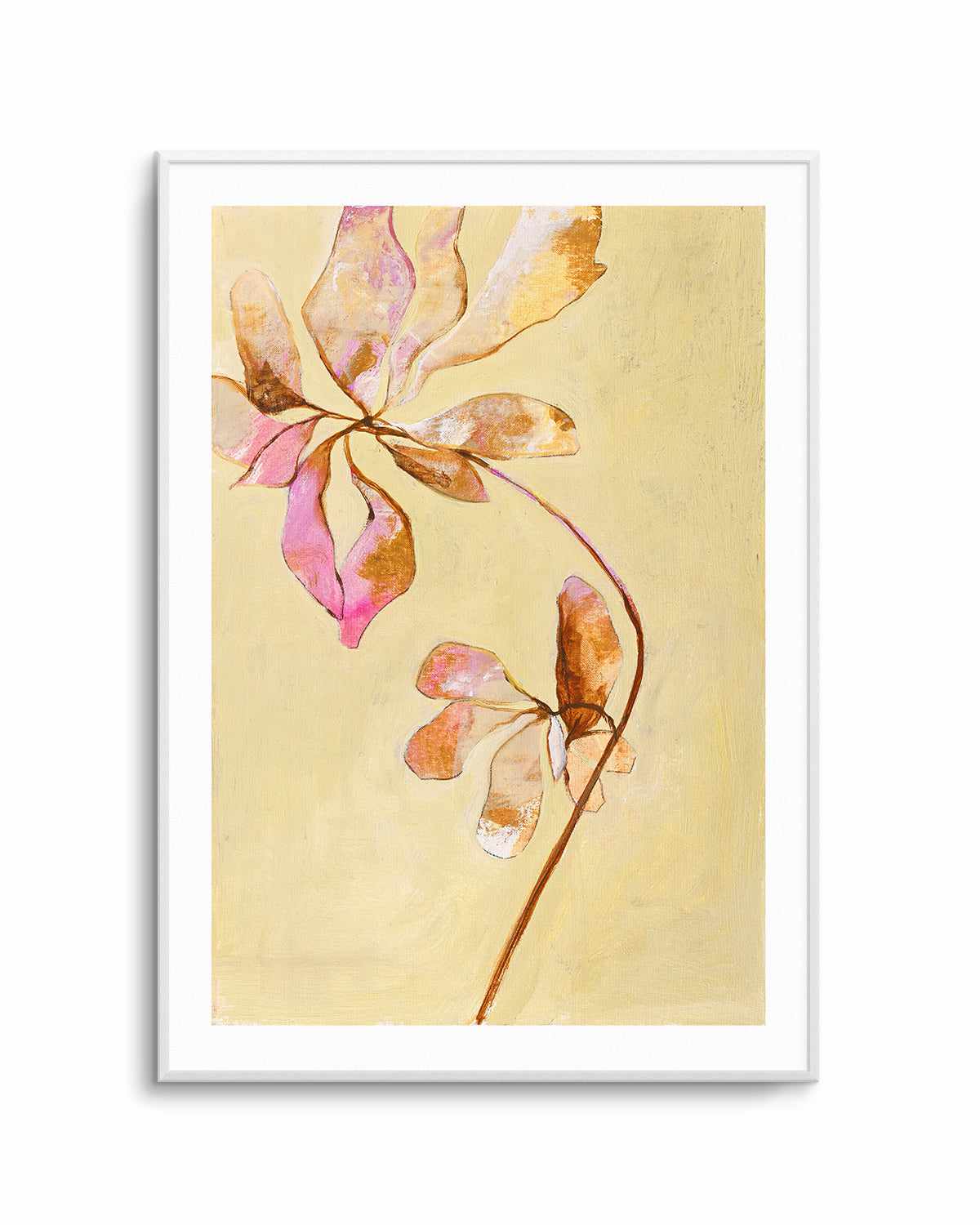 Darling Pink by Design Fabrikken Art Print