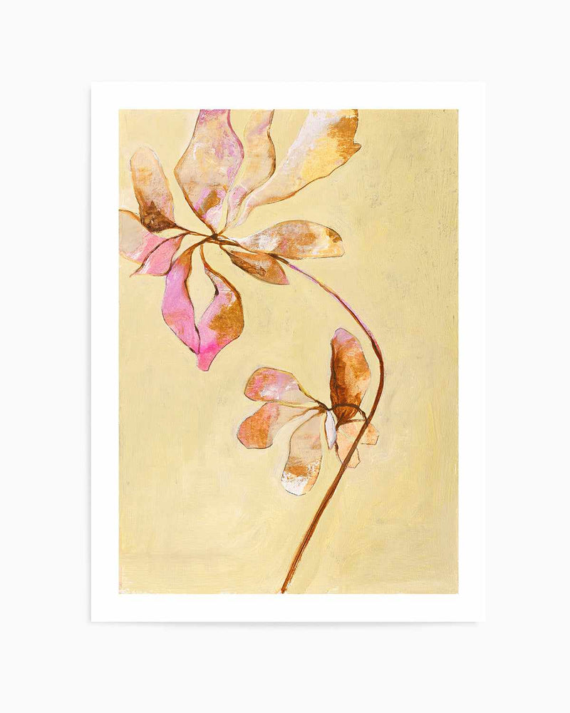 Darling Pink by Design Fabrikken Art Print