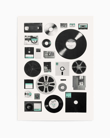 Data By Florent Bodart | Art Print from Olive et Oriel where you can shop wallpaper and artworks online