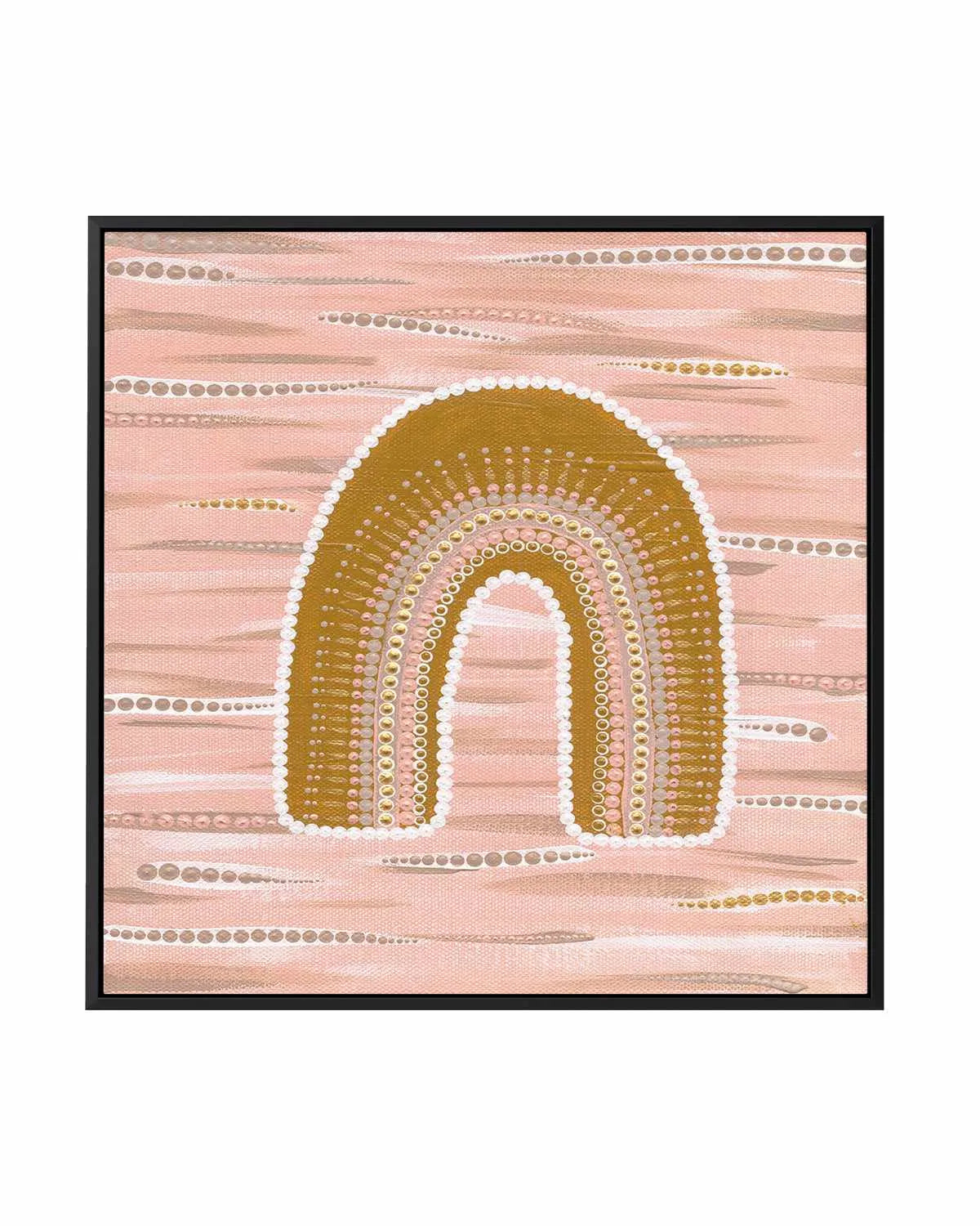 Daughter by Karissa Undy | Framed Canvas Art Print from Olive et Oriel where you can shop wallpaper and artworks online