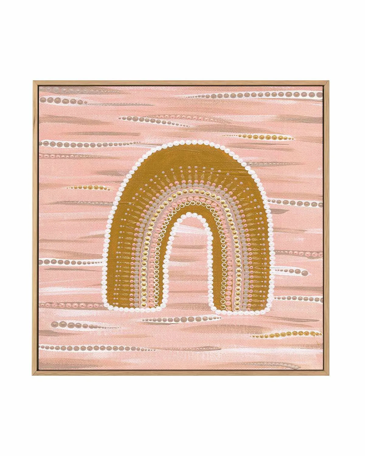 Daughter by Karissa Undy | Framed Canvas Art Print from Olive et Oriel where you can shop wallpaper and artworks online