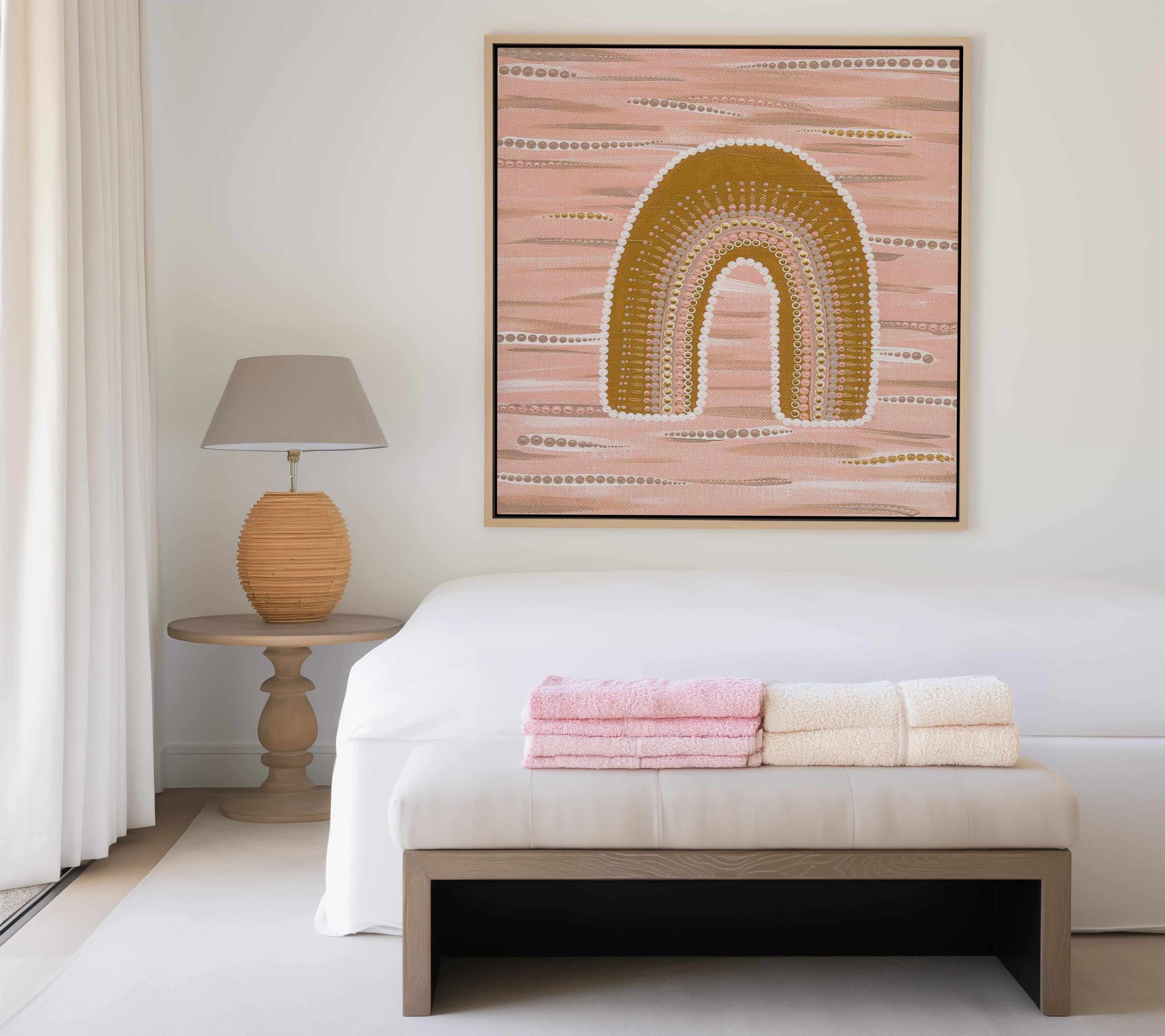 Daughter by Karissa Undy | Framed Canvas Art Print from Olive et Oriel where you can shop wallpaper and artworks online