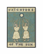 Daughters Of The Sun by Julie Celina | Framed Canvas Art Print