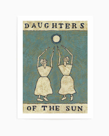 Daughters of the Sun by Julie Celina | Art Print from Olive et Oriel where you can shop wallpaper and artworks online