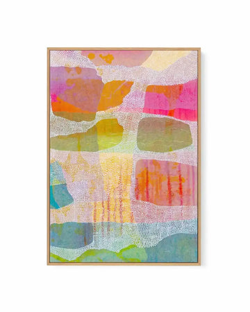 Dawn I by Laura Oczós | Framed Canvas Art Print from Olive et Oriel where you can shop wallpaper and artworks online