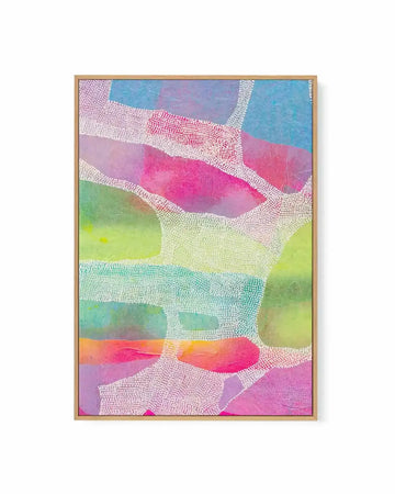 Dawn III by Laura Oczós | Framed Canvas Art Print from Olive et Oriel where you can shop wallpaper and artworks online