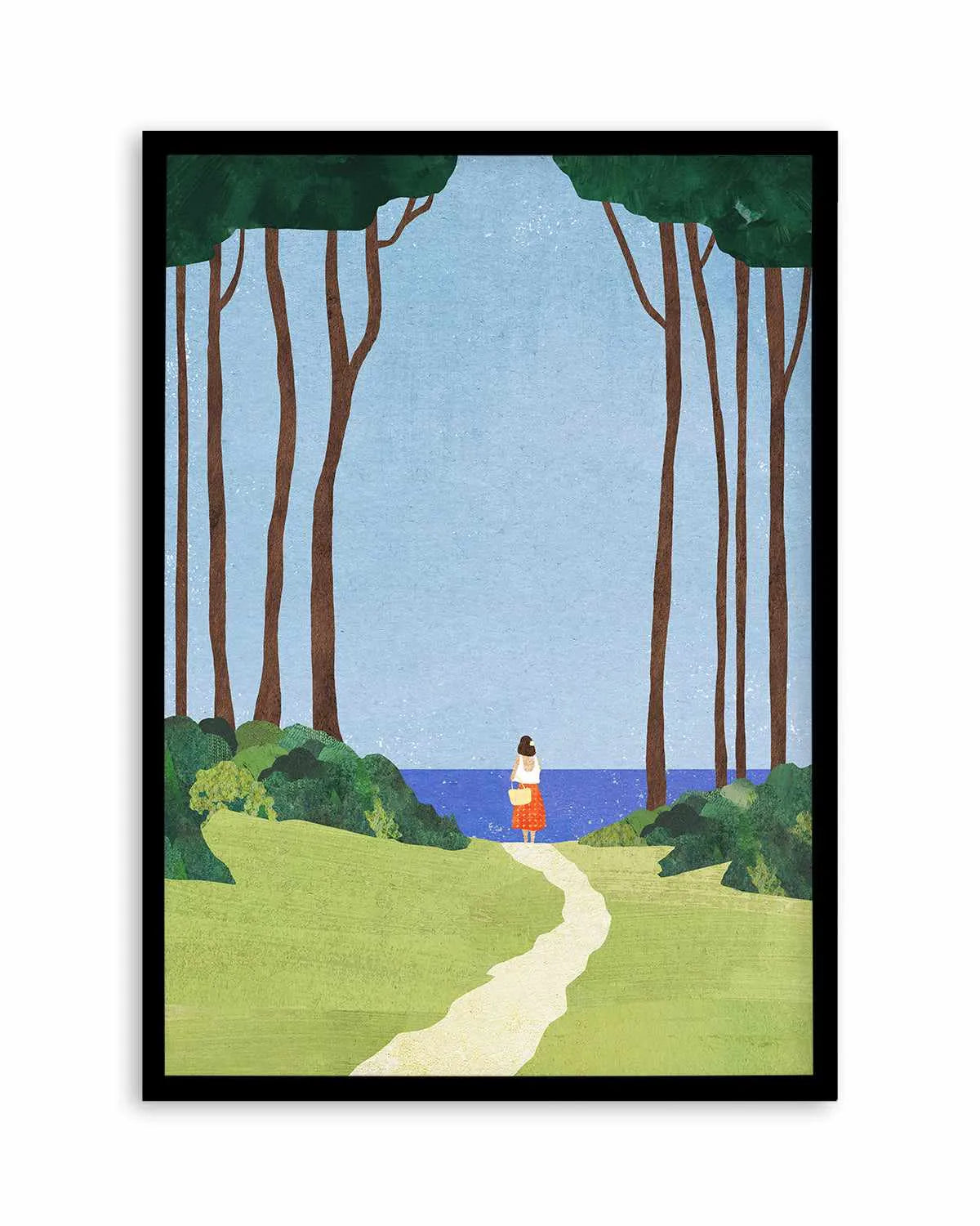 Day Trip by Henry Rivers Art Print from Olive et Oriel where you can shop wallpaper and artworks online