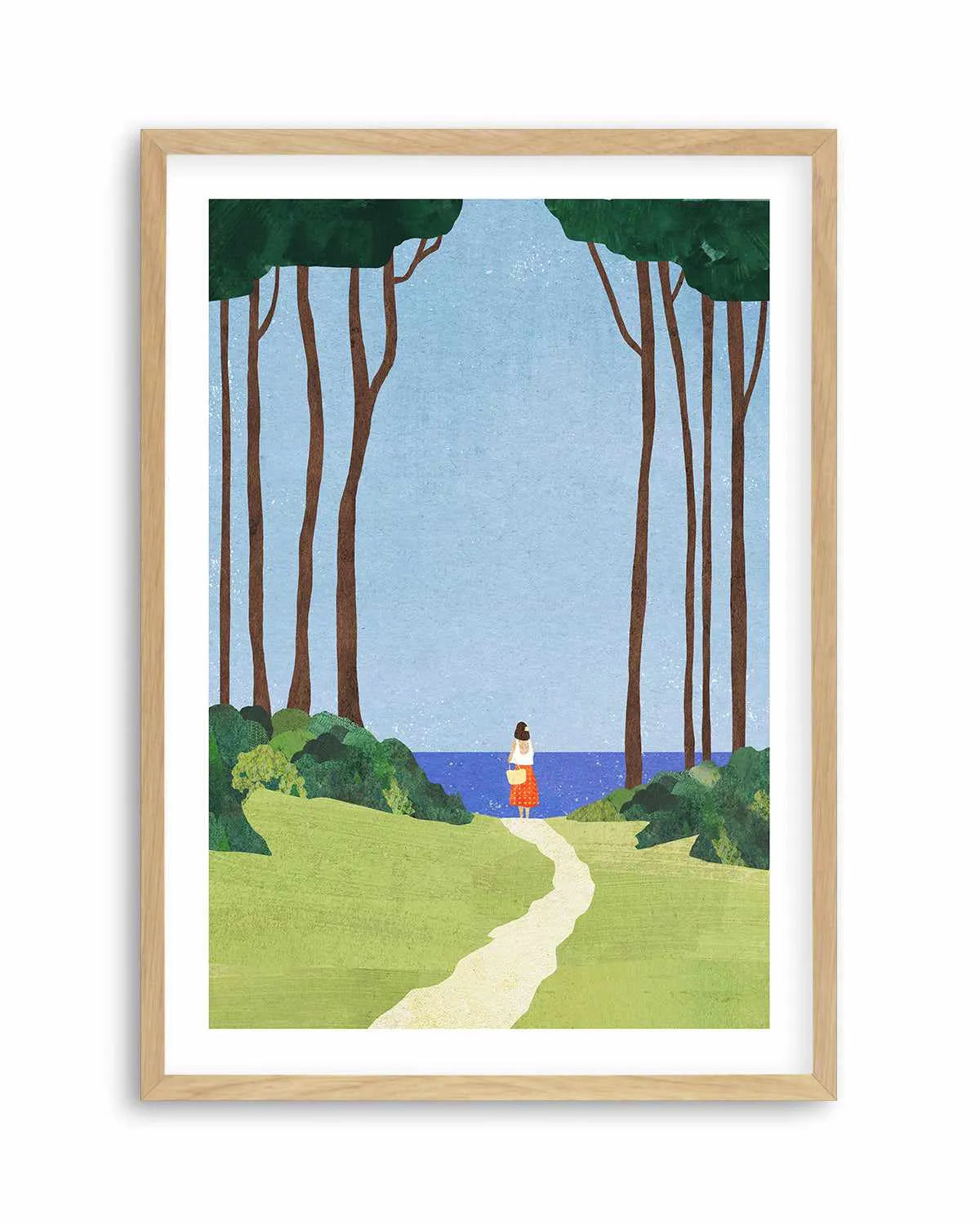 Day Trip by Henry Rivers Art Print from Olive et Oriel where you can shop wallpaper and artworks online
