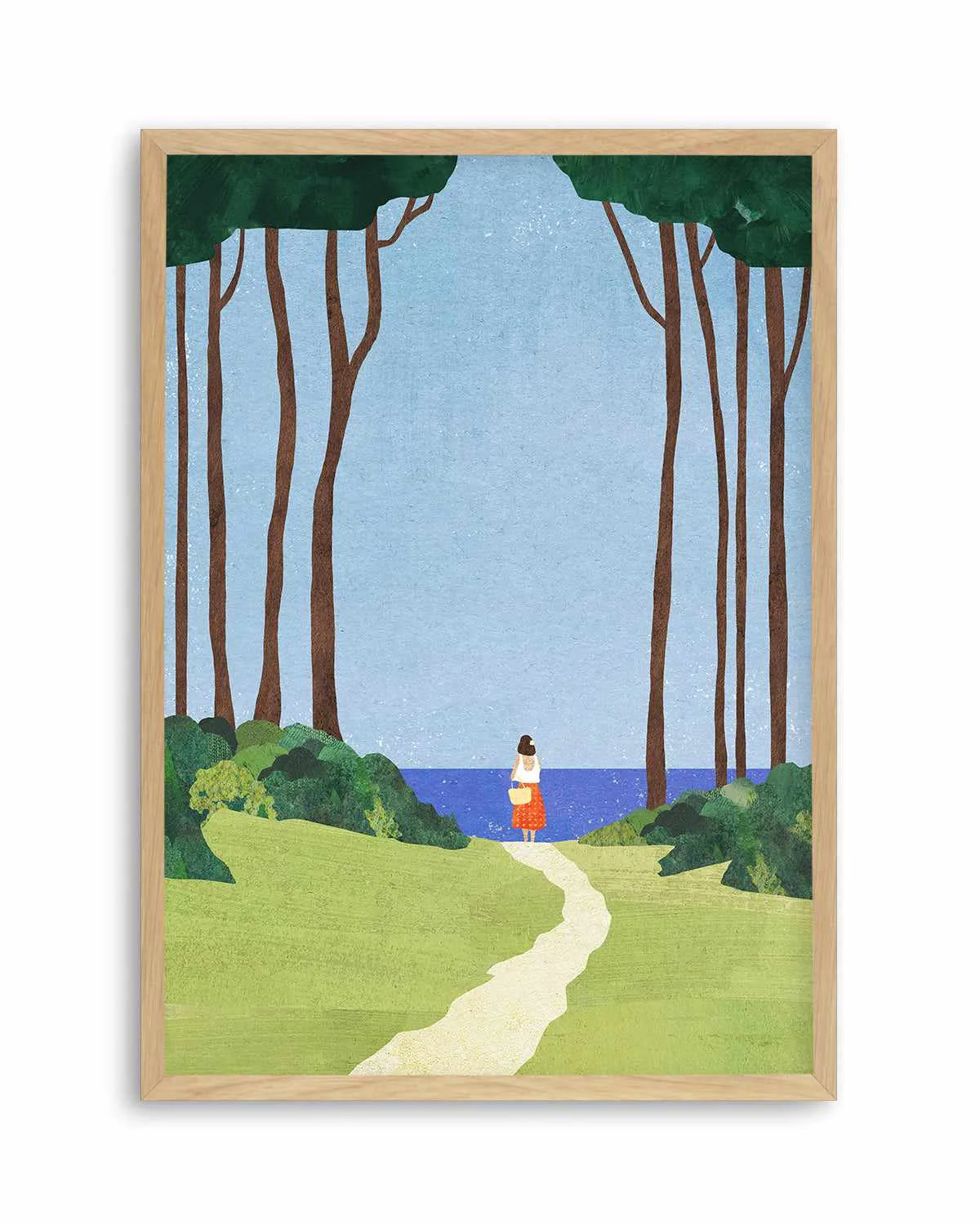 Day Trip by Henry Rivers Art Print from Olive et Oriel where you can shop wallpaper and artworks online