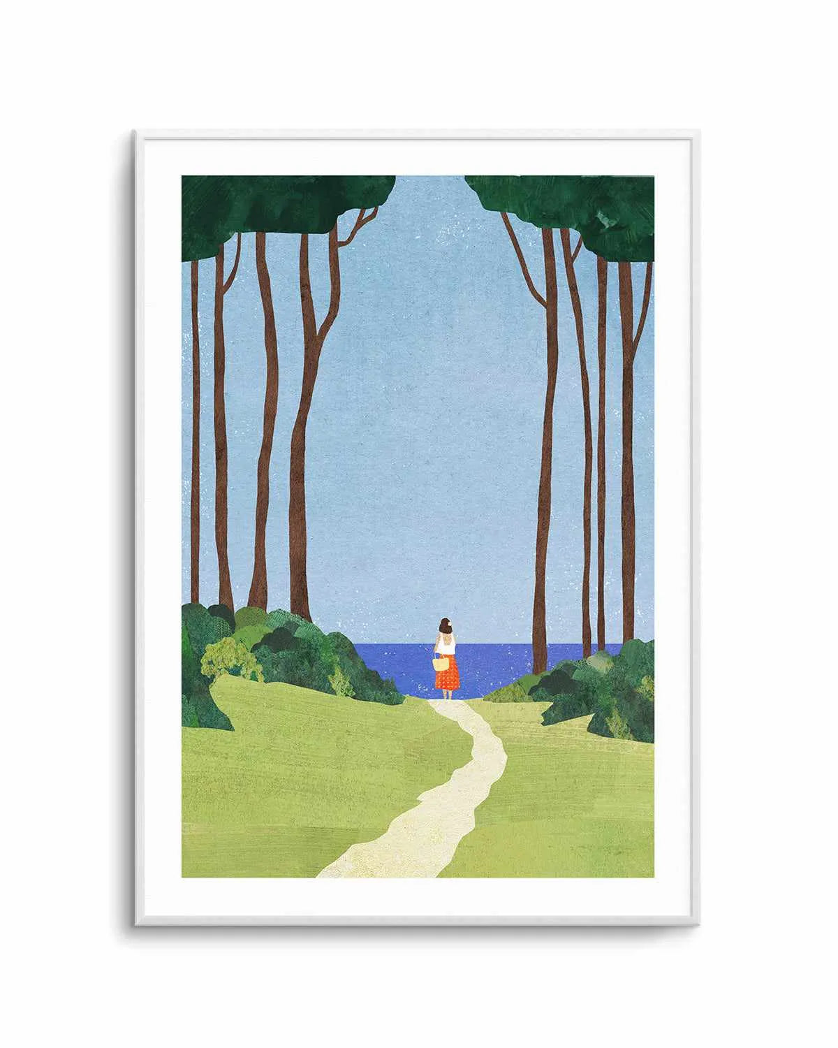 Day Trip by Henry Rivers Art Print from Olive et Oriel where you can shop wallpaper and artworks online