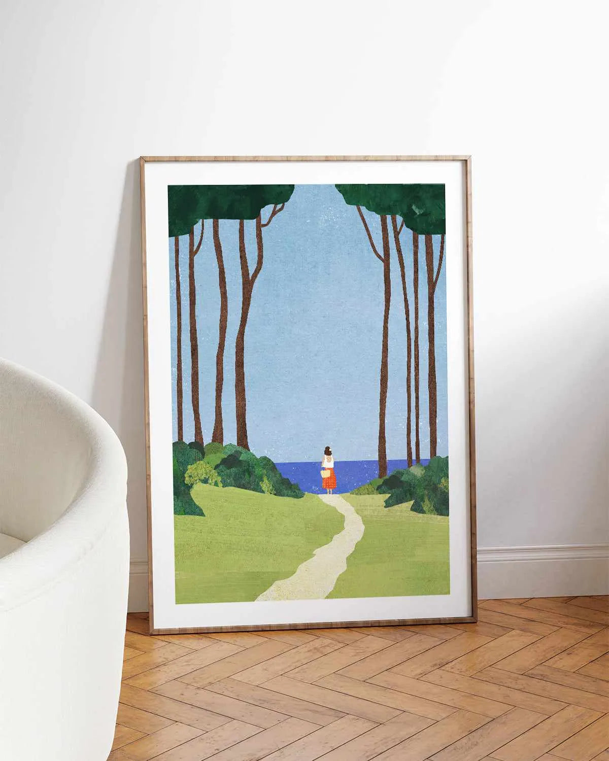 Day Trip by Henry Rivers Art Print from Olive et Oriel where you can shop wallpaper and artworks online