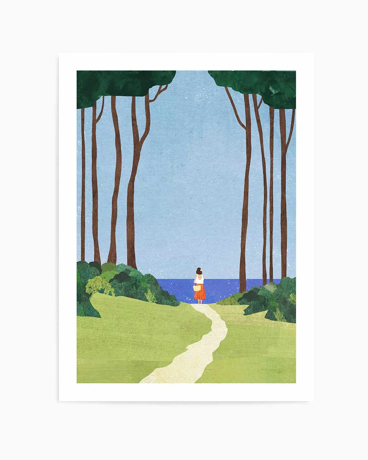 Day Trip by Henry Rivers Art Print from Olive et Oriel where you can shop wallpaper and artworks online