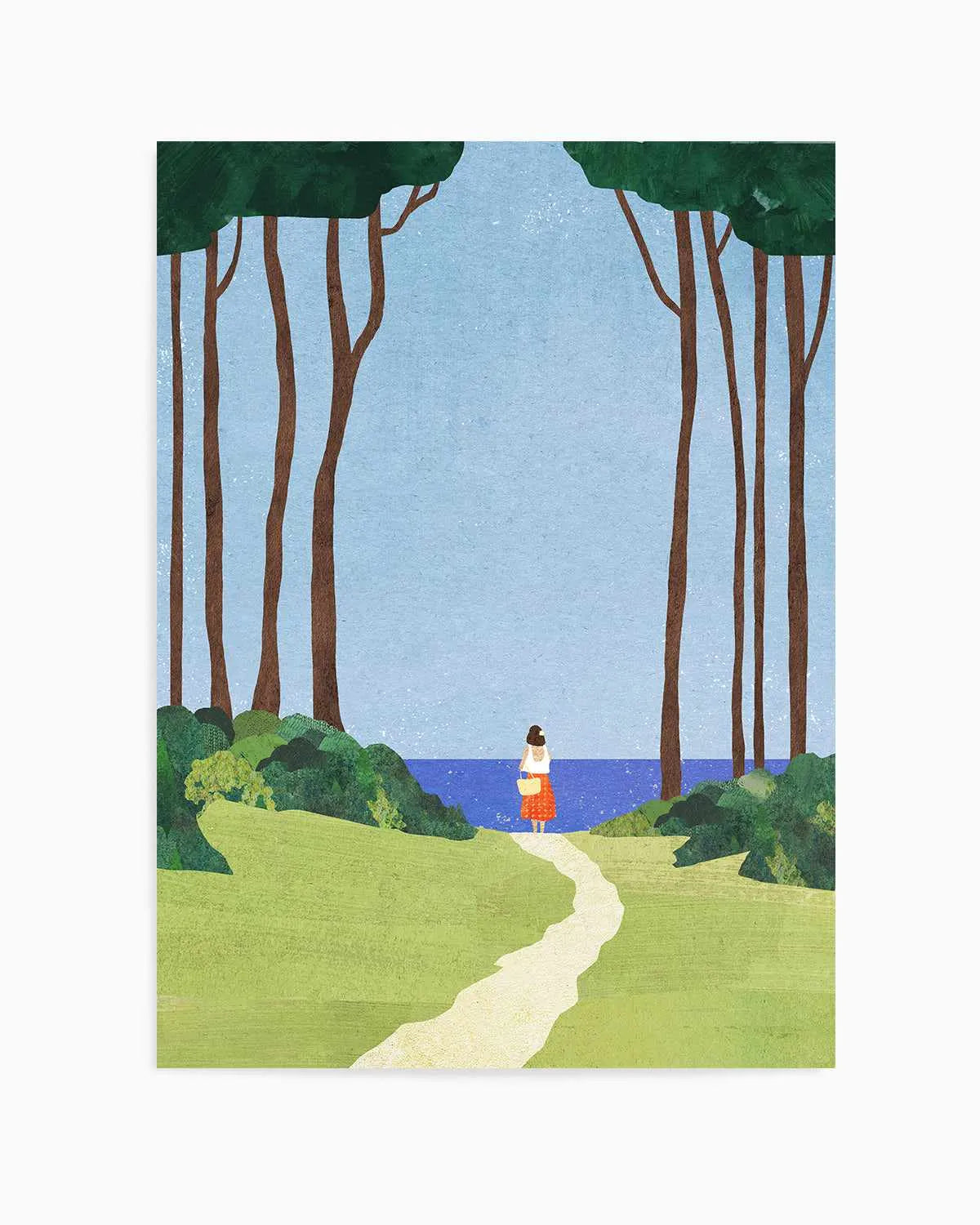 Day Trip by Henry Rivers Art Print from Olive et Oriel where you can shop wallpaper and artworks online