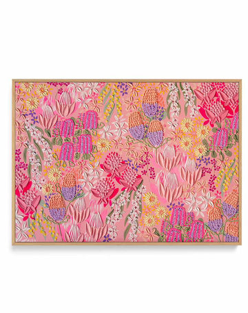 Day Dreamer by Alex Mason | Framed Canvas Art Print from Olive et Oriel where you can shop wallpaper and artworks online