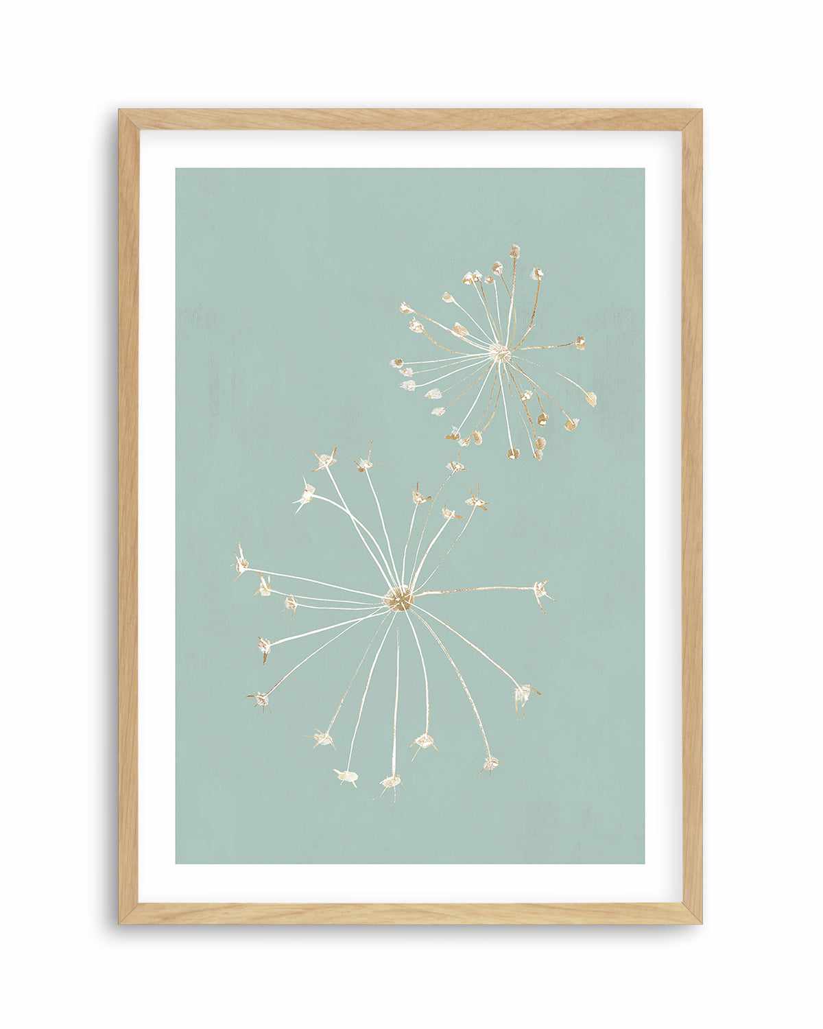 Daylight Dandelions Art Print