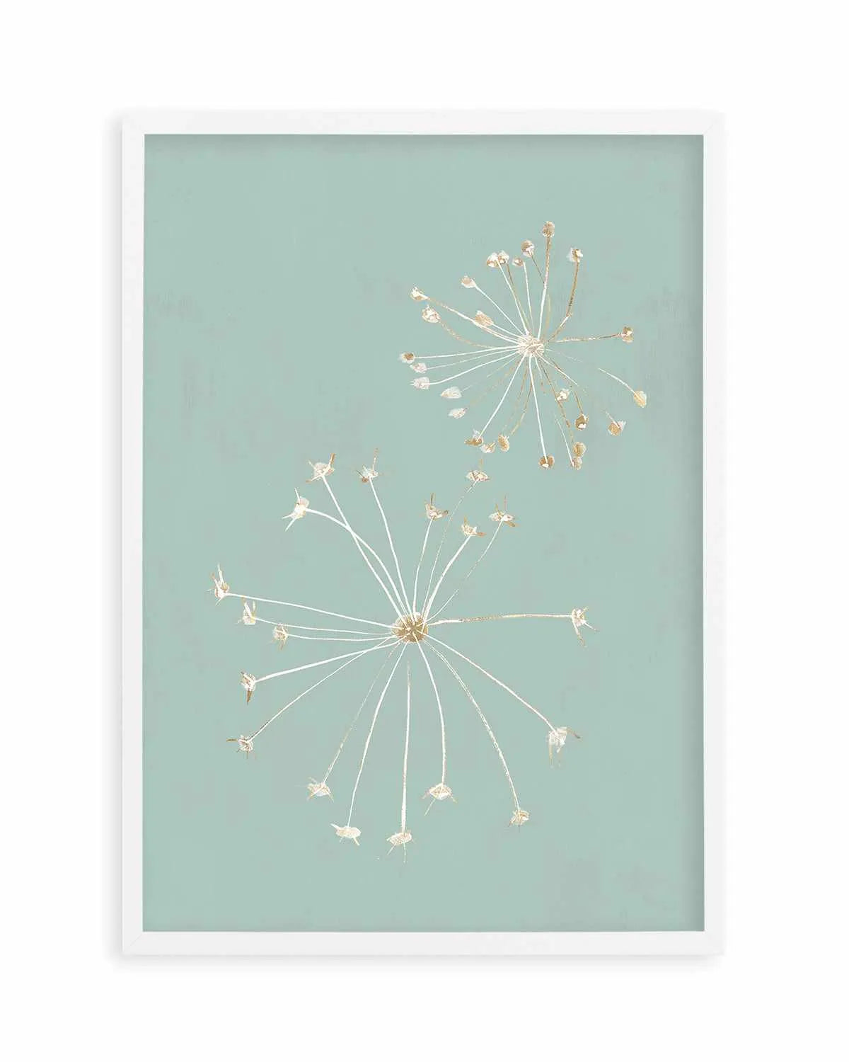 Daylight Dandelions Art Print from Olive et Oriel where you can shop wallpaper and artworks online