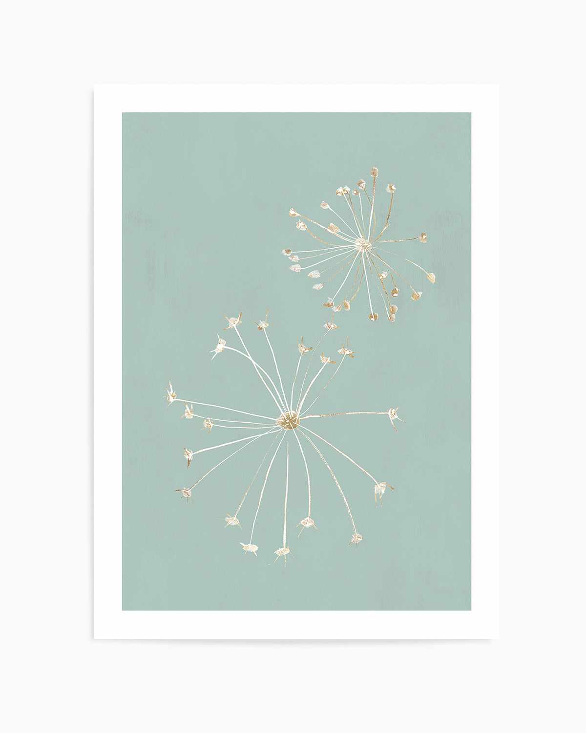 Daylight Dandelions Art Print